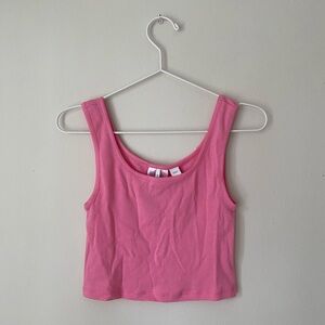 ONLY Pink Crop Tank Top